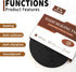 Yotache Foam Strips with Adhesive, Neoprene Weather Stripping High Density Foam Tape for Doors and Windows Insulation