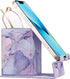 Fintie Pencil Holder with Magnetic Base, Eyeglasses Holder Stand, Desktop Organizer for Office Supplies (Lilac Marble)
