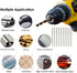 Mtsooning 10Pcs 0.7mm Twist Drill Bit Set, Micro HSS Straight Shank Bits for Electrical Drilling Tool
