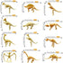 PPXMEEUDC 35PCS Dinosaur Fossil Skeleton Dinosaur Skeleton Toys Dino Sand Dig Party Favor Decorations