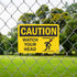 SmartSign Caution - Watch Your Head Sign | 7" x 10" Plastic, Model S2-0530-PL-10