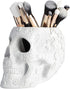 Skull Makeup Brush, Candy Bowl & Pen Holder, Bowl, Spooky Goth Decorations,