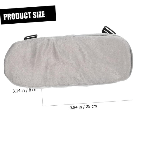 FUNNETOYU Elbow 2-Piece Set Memory Foam Armrest Cushions for Office Chairs Removable and Breathable Arm Pad Covers Soft