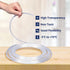 16 Feet - 3/16" ID x 1/4" OD Clear Vinyl Tubing, Translucent Plastic PVC Hose Pipe for Water Air Pump