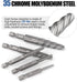11 Pieces Metric Screw Extractor Set, Easy Out Bolt Extractor Set for Removing Broken Screws, Bolts, and Studs