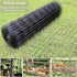 2in 3in 24" 50' 16Gauge, Wire Fence x Black Vinyl Coated Wire Mesh x Welded Wire Fencing PVC Coating Chicken Wire
