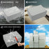 LeMotech Junction Box IP67 Waterproof Dustproof ABS Plastic Project Box for Electrical Outdoor Enclosure