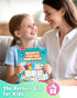 FADAWU Magnetic Fraction Educational Puzzle, Magnetic Fraction Demonstration Book with Fraction Tiles & Circles