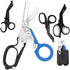 6 in 1 Multifunctional Trauma Medical Scissor Foldable with Holster and 3