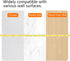 TIANCILC 40 inch Counter, Closet, 4000K White LED Strip Lights, Wireless LED Strip Lights for Kitchen Under Cabinet