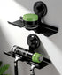 DELITON Suction Cup Razor Holder 2 Pack, Removable Shower Hooks for Inside