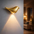 2-Pack Golden Motion Sensor Night Light, Rechargeable Magnetic Wall Lamp, Wireless LED