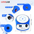 2200RPM LCD Digital Magnetic Stirrer with 2 Stir Bars, 3000ml Stainless Steel Mixer, Low Noise (No Heating)