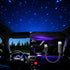 Calsgkspray Blue USB Star Projector Night Light,Adjustable Romantic Starry Sky Projector Car Light,Portable Atmosphere