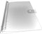 B5 Ring Binder, 26 Rings Loose-Leaf Binder, B5 Folder for Filler Paper, Soft, Transparent