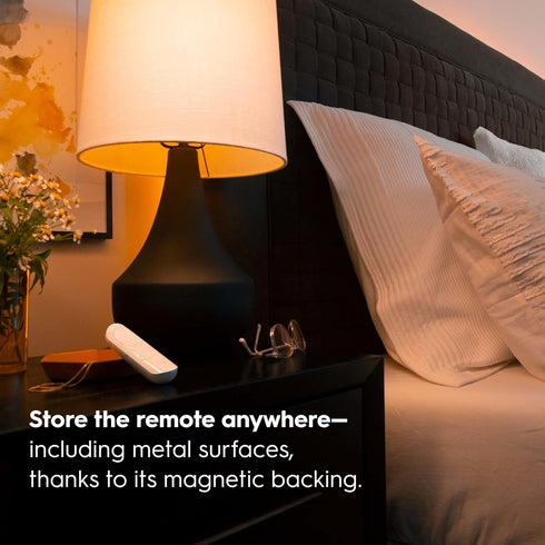 Cync GE Smart Remote, Wire-Free, Battery-Powered, White Tones Control, Bluetooth Remote