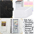 SKYDUE Budget Binder, Money Saving Binder with Zipper Envelopes, Cash Envelopes and