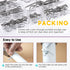 Swpeet 110Pcs R Shape Clips Assortment Kit, 304 Stainless Steel Cotter Pin Hair Pin Hitch Pin Fasteners, Multiple Sizes