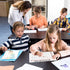 Dry Erase Multiplication Chart White Board, 9" x 12" Double Side Table Math Manipulatives for Kids, Students, Home
