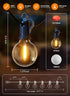 100FT 50 Bulbs 2200K Outdoor String Patio Lights LED String Lights Waterproof Connectable Shatterproof Hanging Outside