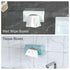 NiHome Clear Wall-Mounted Acrylic Glove Box Holder Dispenser for Bathroom, Kitchen, Lab, Salon Use - Easy to Install
