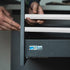 9 Inch 4 PATIKIL Drawer Slides, Pcs Plastic Guide Rails Side Mounted Rails with Mounting Screws