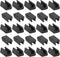 uxcell 40Pack Rectangle Shaped Chair Legs Tips, Fitting 7-8mm Metal Tube Legs