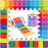 Runtoo 52 Feet Bulletin Board Borders Crayon and Pencil Die-Cut Rolled Boho