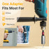 Impact Socket Adapter Set for Drill, 1/4" 3/8" 1/2" Impact Grade Driver Bit Set with Extension