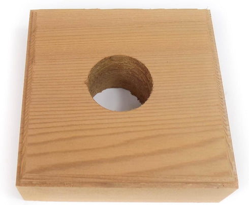 Miller Shingle 4 pack 4.5 inch 4.5 inch Clear Cedar Hose Bib, - x