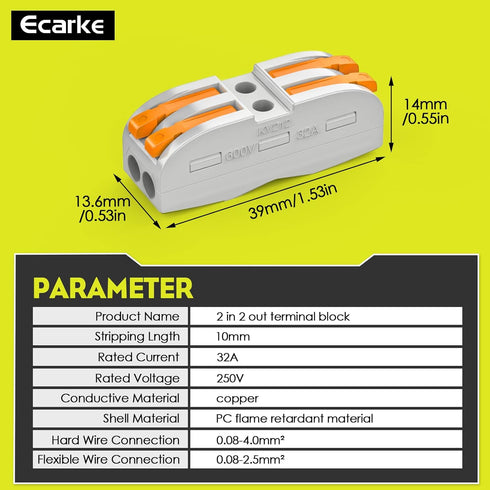Ecarke for Power Wheels Adaptor for Ryobi 18V One+ P108 P107 P102 Battery Dock Power Connector RC Toy & Car,e-Bike 12 Gauge Robotics with Wire Terminals by Ecarke