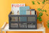 Eslite 34L Large Collapsible Plastic Folding Storage Crates, Pack of 3 (Grey)