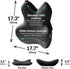 Everlasting Comfort Lumbar Support Pillow for Office Chair - Memory Foam Back Cushion for Car Seat - Promotes Better