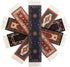Set of 5 Rug Bookmarks, Colorful Miniature Oriental Style Carpet Book Marks for Reading