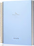 FLYING EAGLE Large Graph Notebook, 8.5 x 11, 210 Pages, Hardcover Engineering Paper, Blue