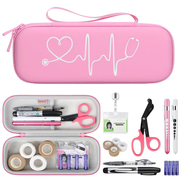 BOVKE 15 Pcs Stethoscope Case Sets Medical Supplies Include Stethoscope Case, Medical