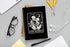Gothic Spiral Notebook,Gothic Couple Journal,Gothic Notebook for Women Men Writing,Couple Spiral Notebook 8.3×5.5 Inch by Ecezatik