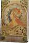 Exclusive Personal Journal for Women, Gilded Hardcover Notebook, 256 Full Color Pages, 5x7 Small Fancy Diary, Alphonse