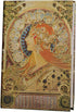 Exclusive Personal Journal for Women, Gilded Hardcover Notebook, 256 Full Color Pages, 5x7 Small Fancy Diary, Alphonse