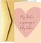 Chenive Best Friend Pregnant Card, Pregnancy Congratulations Card, Bestie Pregnant Gift, Baby Shower