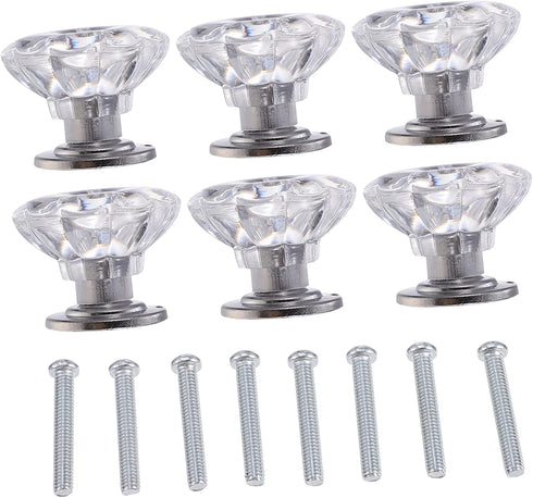NUOBESTY 6pcs Mini Handle Knob for Bedside Cabinets and Lightweight and Design