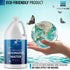 Deionized Water, 1 Gallon Demineralized Purification Softener for Cleaning, Automotive, Laboratory, and Plants