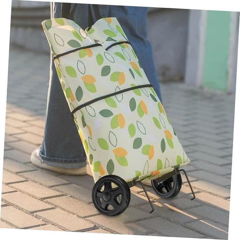 2pcs Cabilock Lightweight Rolling Cart Wheels for Shopping Trolley Small Stair Climbing Replacement Casters Easy
