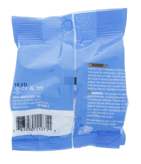 Ideal Electrical 30-01L23 in-Sure Lever Wire Connector, 3-Port, 10/Bag