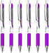 Zebra Classic Z-Grip Flight Ballpoint Pens - Pack of 6 - 1.2mm - Purple