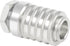 PD222 Series PD Steel Test Port and Diagnostic Equipment Quick Coupler with Female Pipe Thread, 1/8" Body Size