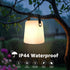 IP44 uuffoo Table Lamp Lantern Outdoor Portable Warm White RGB USB Charging Cordless Lamp LED Table Lamp for Garden