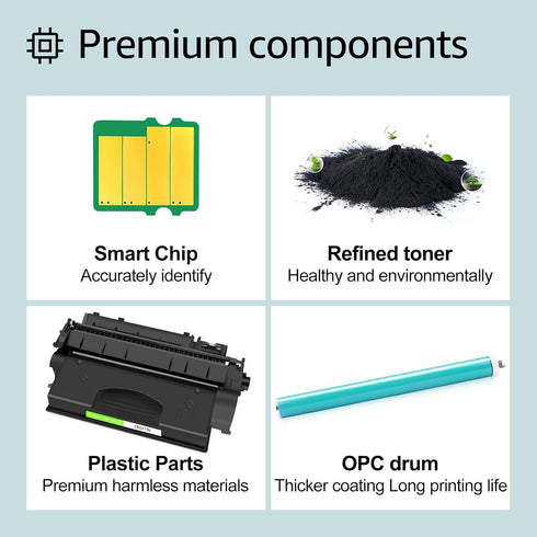greencycle 119II Compatible Toner Cartridge Replacement for Canon 119 II (Universal CE505X/CF280X) for ImageClass