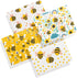 Twigs Paper Assorted Bumble Bee Greeting Cards - Stationery Cards with Envelopes, Thank You Card, Set of 12