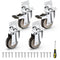 HOLKIE 3 Inch Caster Wheels Heavy Duty with Thickened L Shaped Plate,Swivel